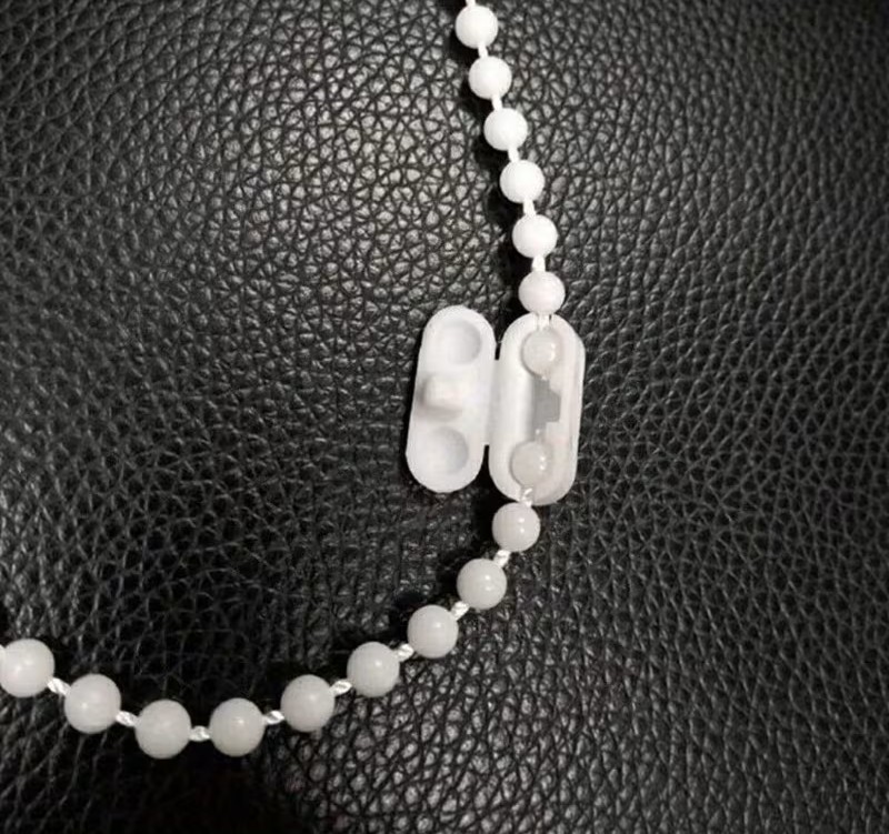 Conectori ALB imbinare snur pentru rolete textile